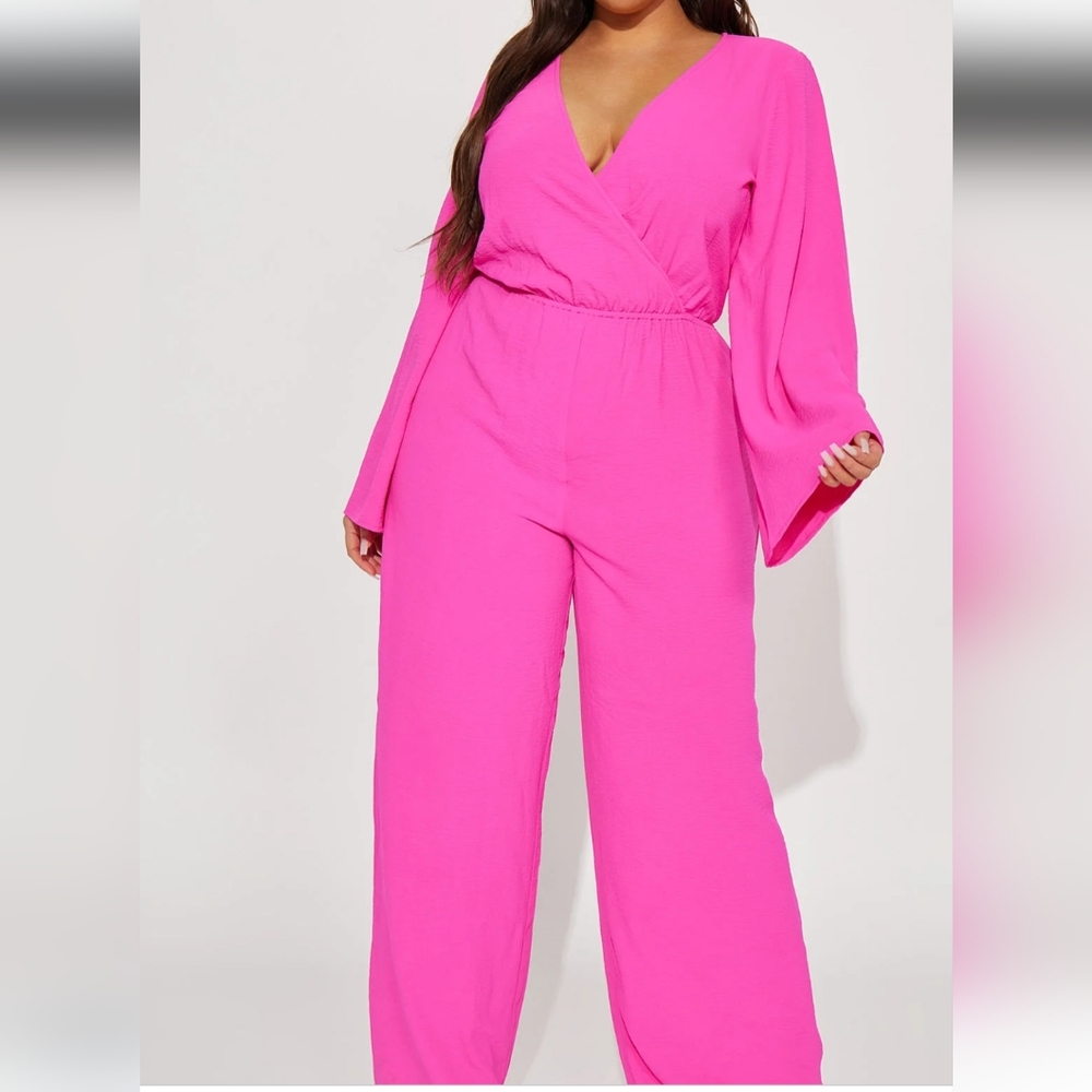 Pink jumpsuit